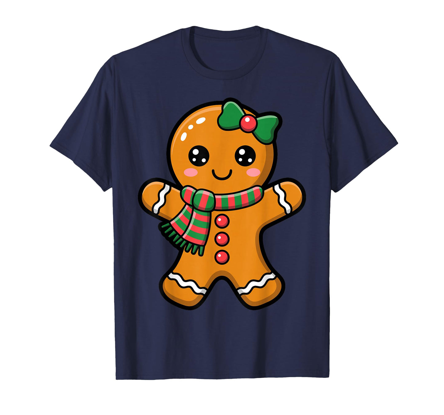 Gingerbread Cookie Christmas T-Shirt