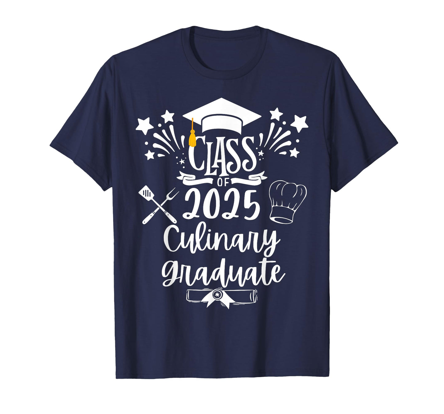 Class of 2025 Culinary Graduate Culinary Chef Graduation T-Shirt