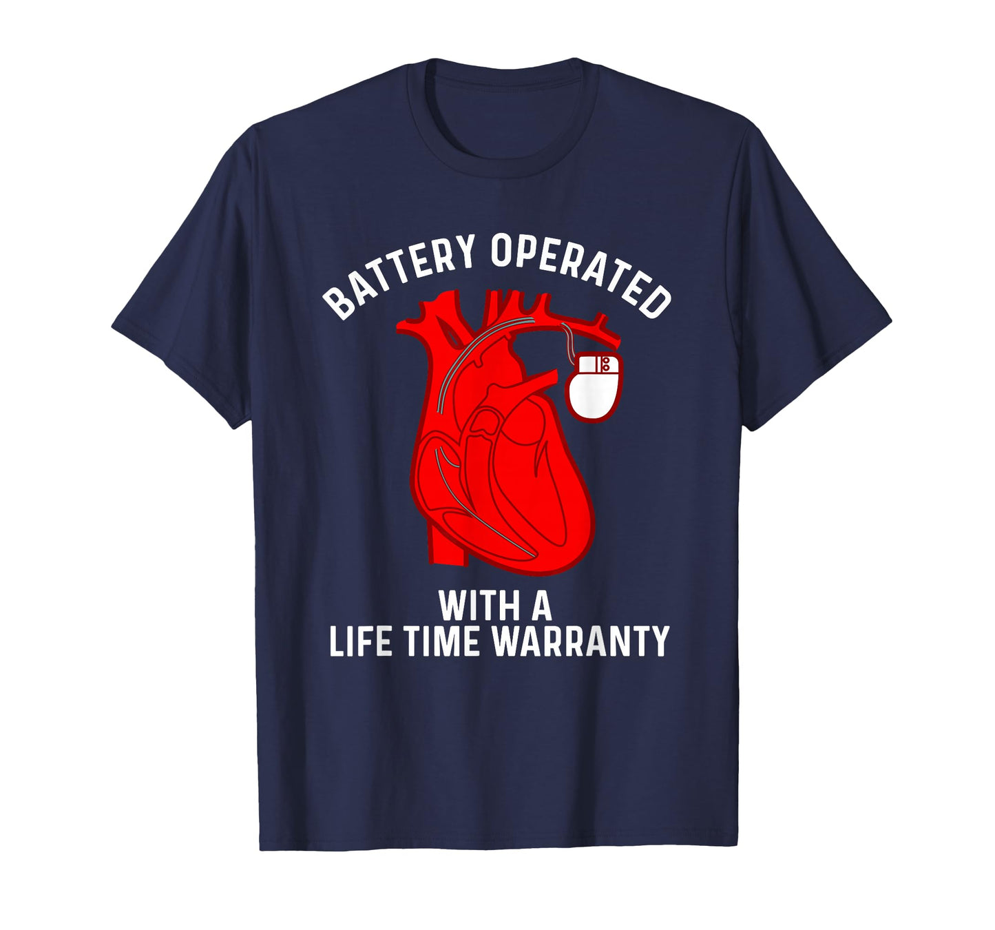 Cool Pacemaker Art For Men Women Artificial Heart Pacemaker T-Shirt