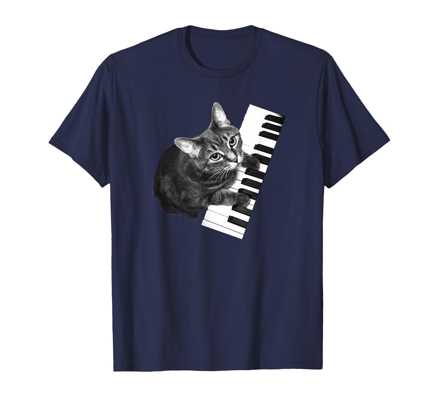 Piano Cat Tee Shirt T-Shirt