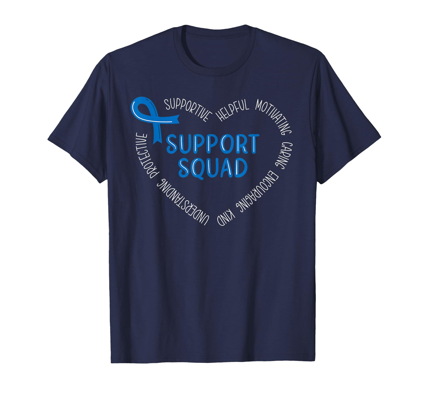 Colon Cancer Support Squad Colon Cancer Awareness T-Shirt