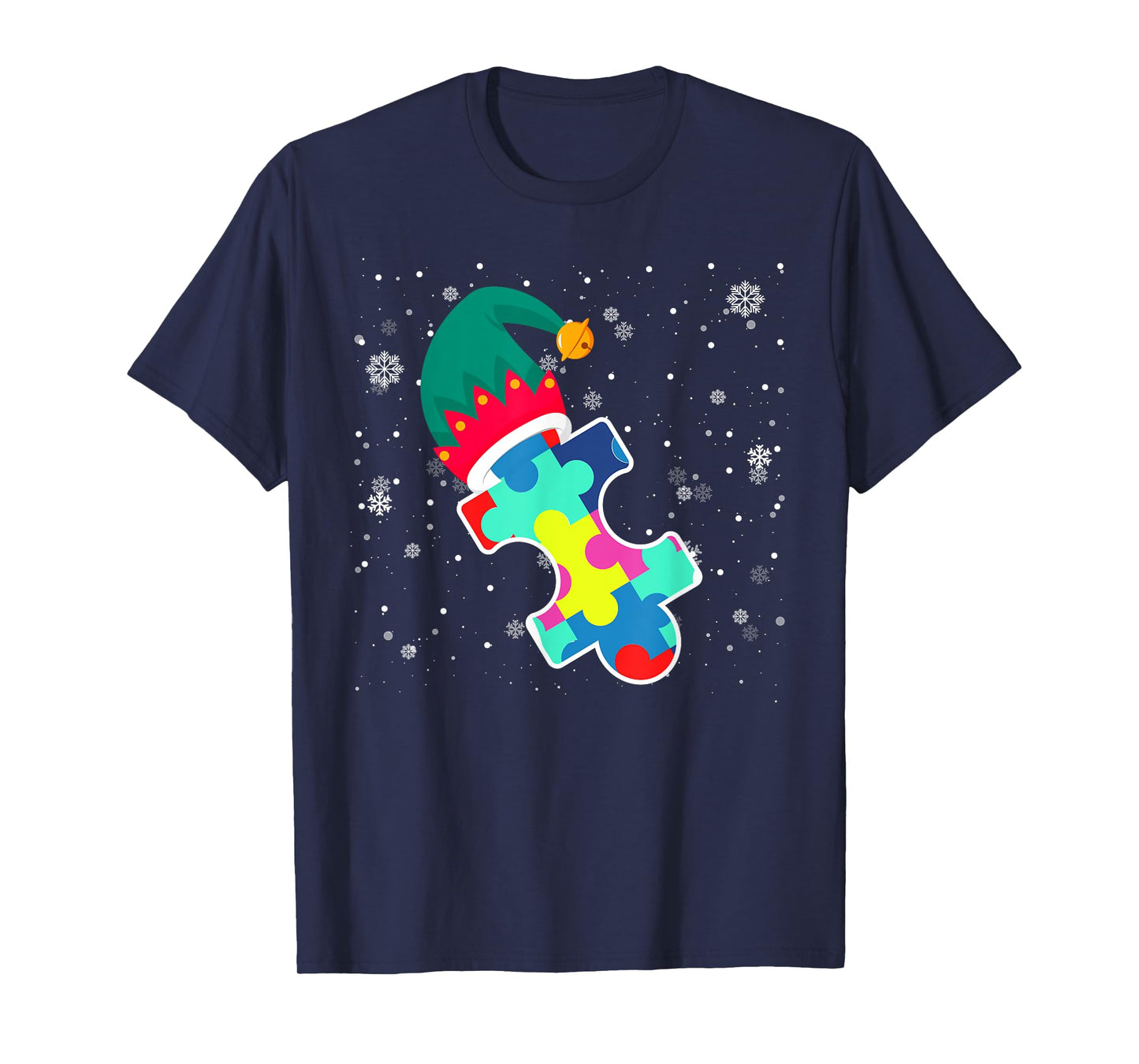Autism Awareness Month Autism Christmas Season Xmas Day T-Shirt