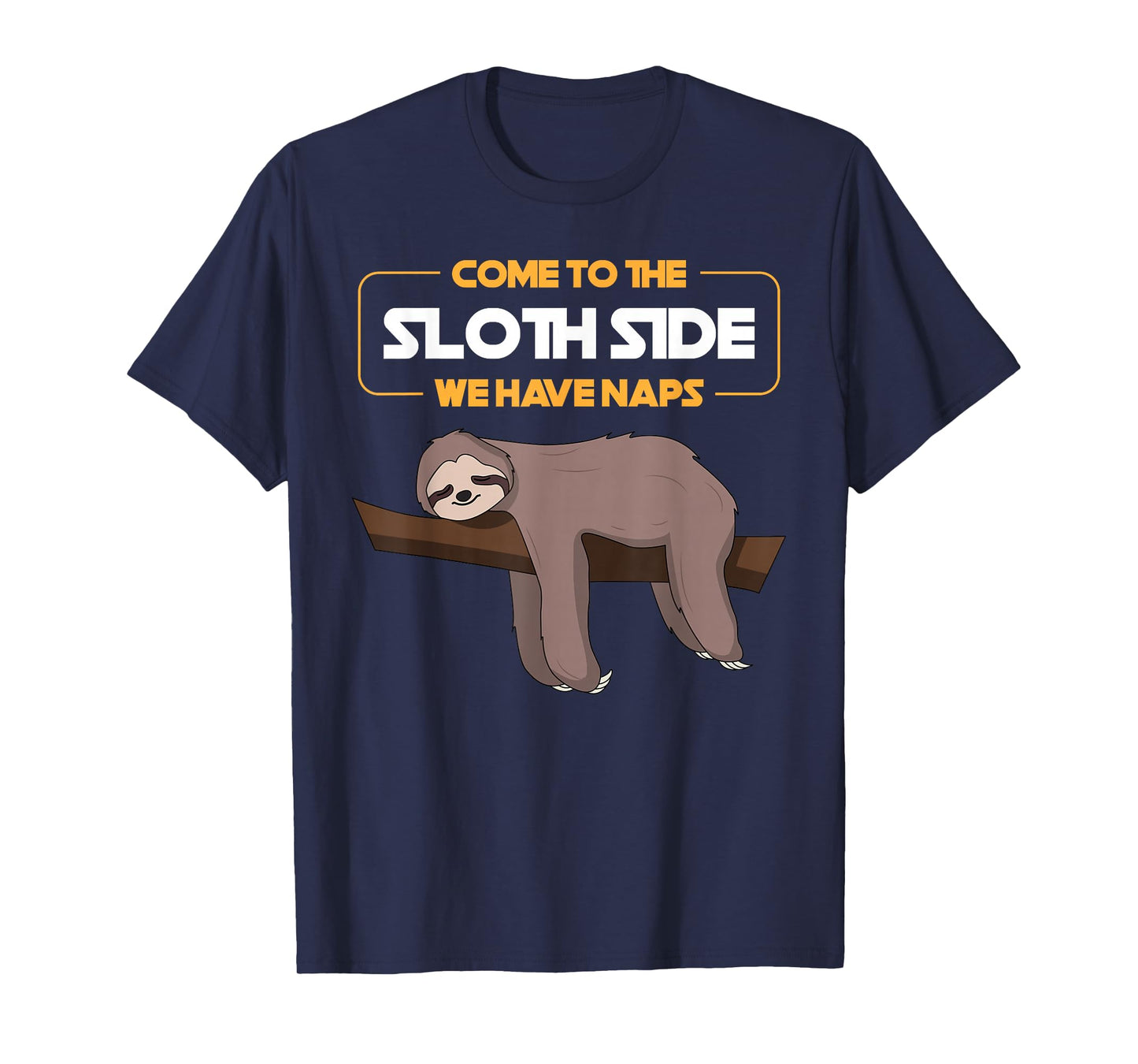 Come to The Sloth Side T-Shirt - Funny Sloth Pun T-Shirt