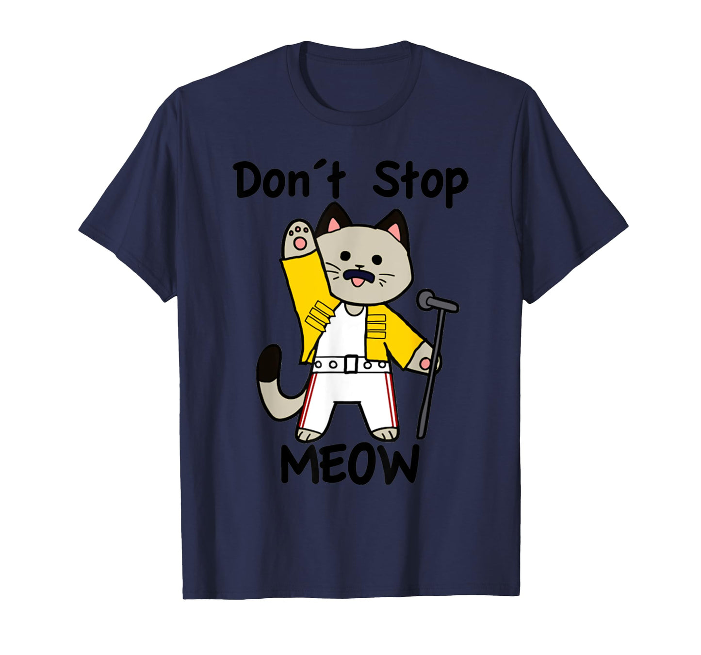 Vintage Funny Quote Dont Stop Meow Retro Cat Meme Lover T-Shirt