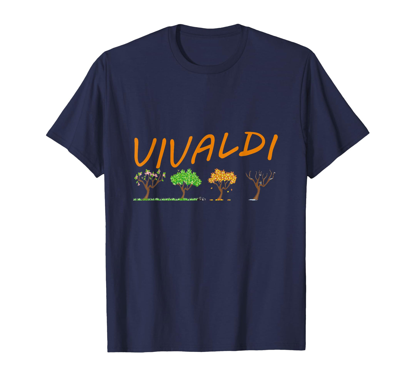 Vivaldi Four Seasons Classic Musical Gift T-Shirt