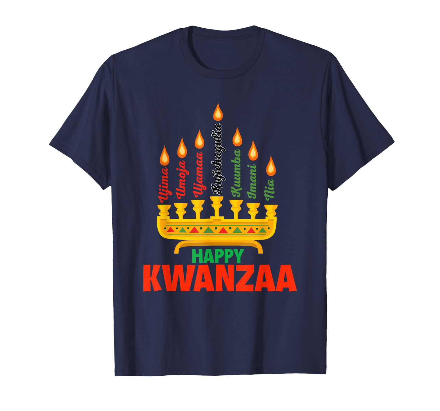 Happy Kwanzaa - African American Heritage Festival T-Shirt