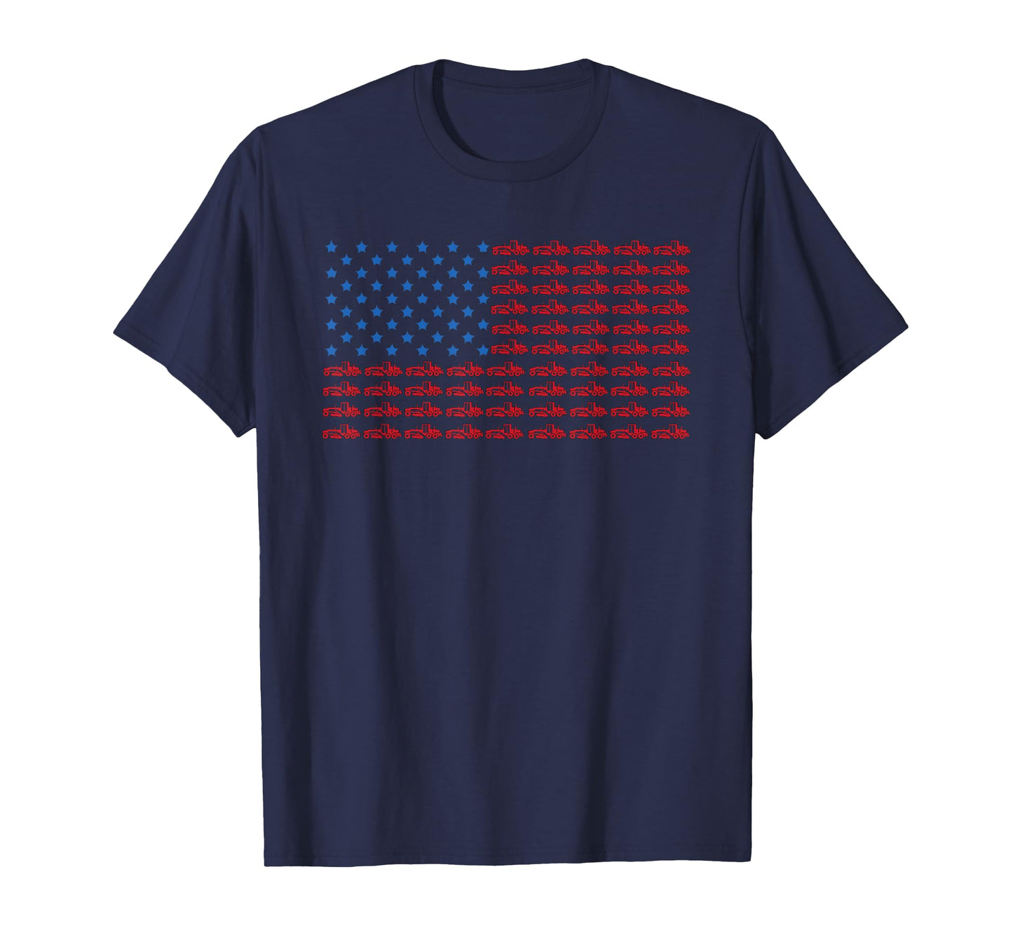 USA Road Grader Outfit Motor Grader Operator America T-Shirt