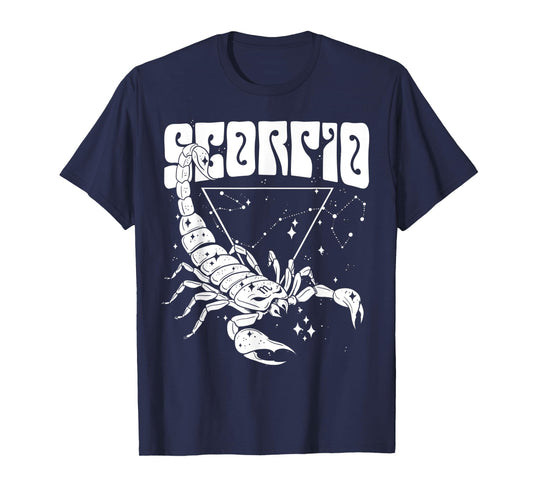 Blackcraft Zodiac Sign Scorpio Skull Sexy Dark Witch T-Shirt