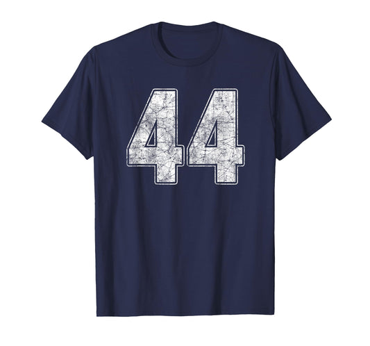 #44 Jersey Number 44 Uniform Biggest Fan Favorite Player T-Shirt