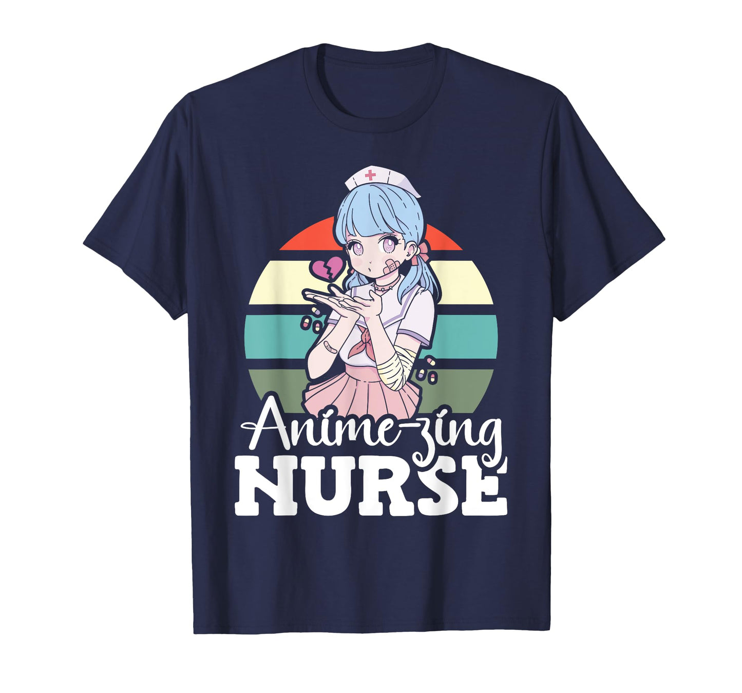 Anime-zing Nurse Japanese Anime National Nurse Day T-Shirt