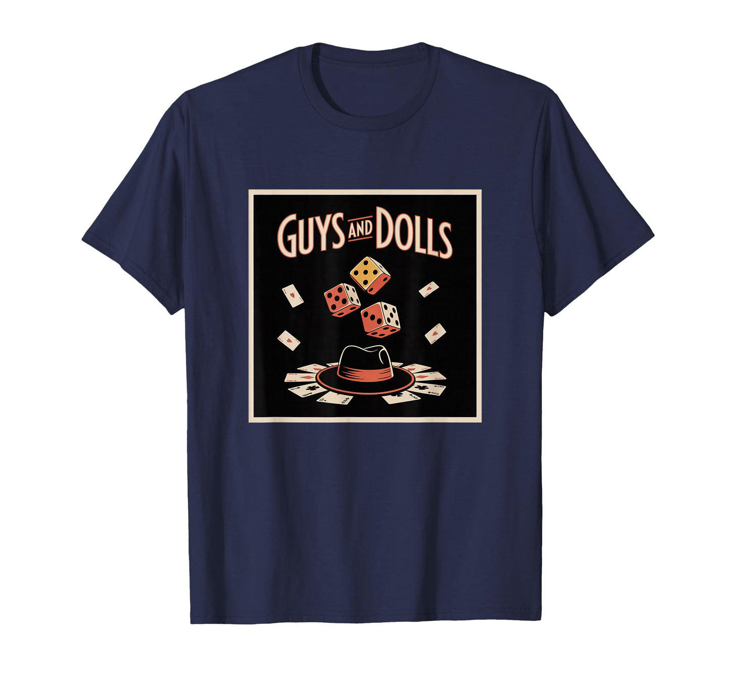 Guys Dolls Retro New York Theatre Musicals Theatre Broadway T-Shirt