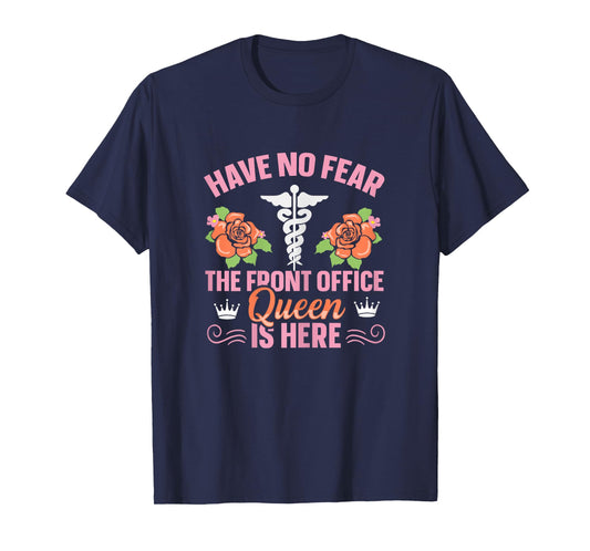 Clinical secretary Design for a Medical Receptionist T-Shirt