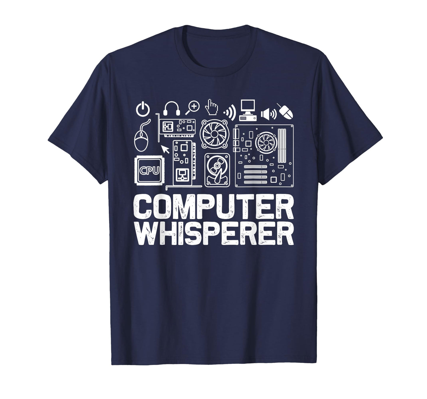 Computer Whisperer Shirt IT Tech Support Nerds Geek T-Shirt