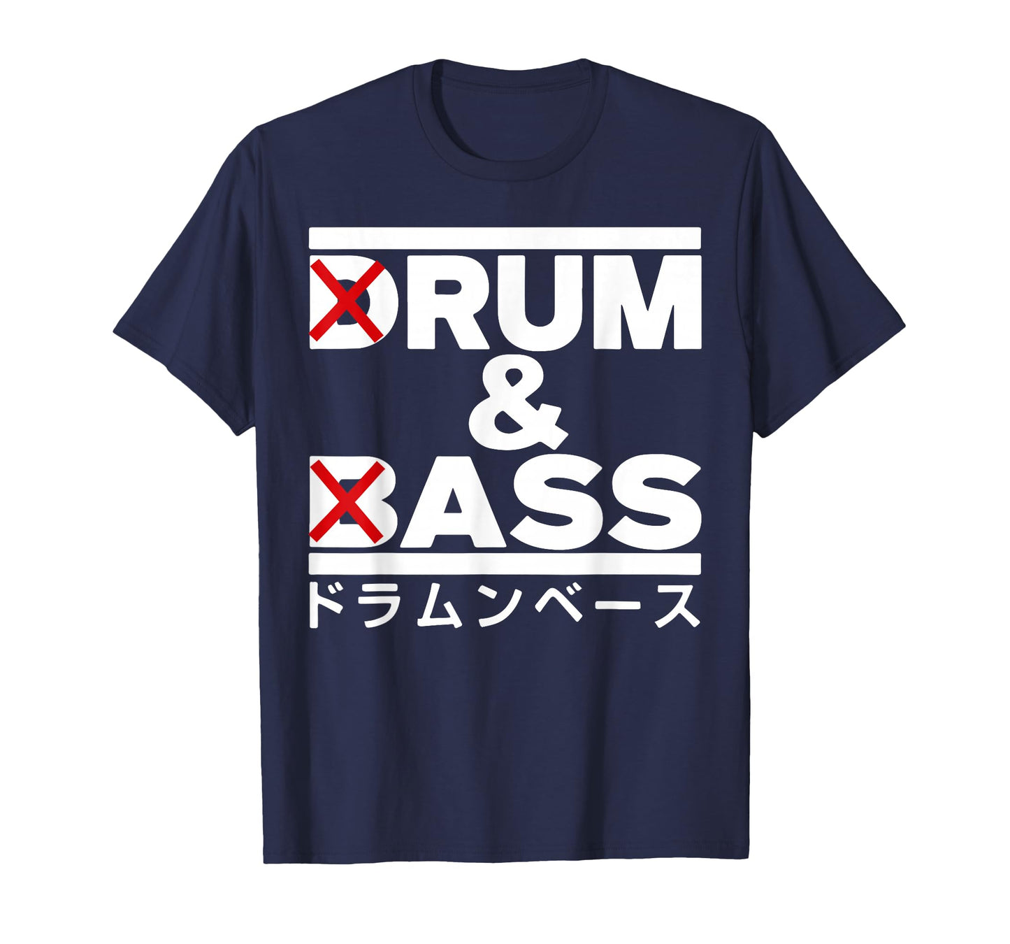 Rum and Ass Funny Drum and Bass T-Shirt