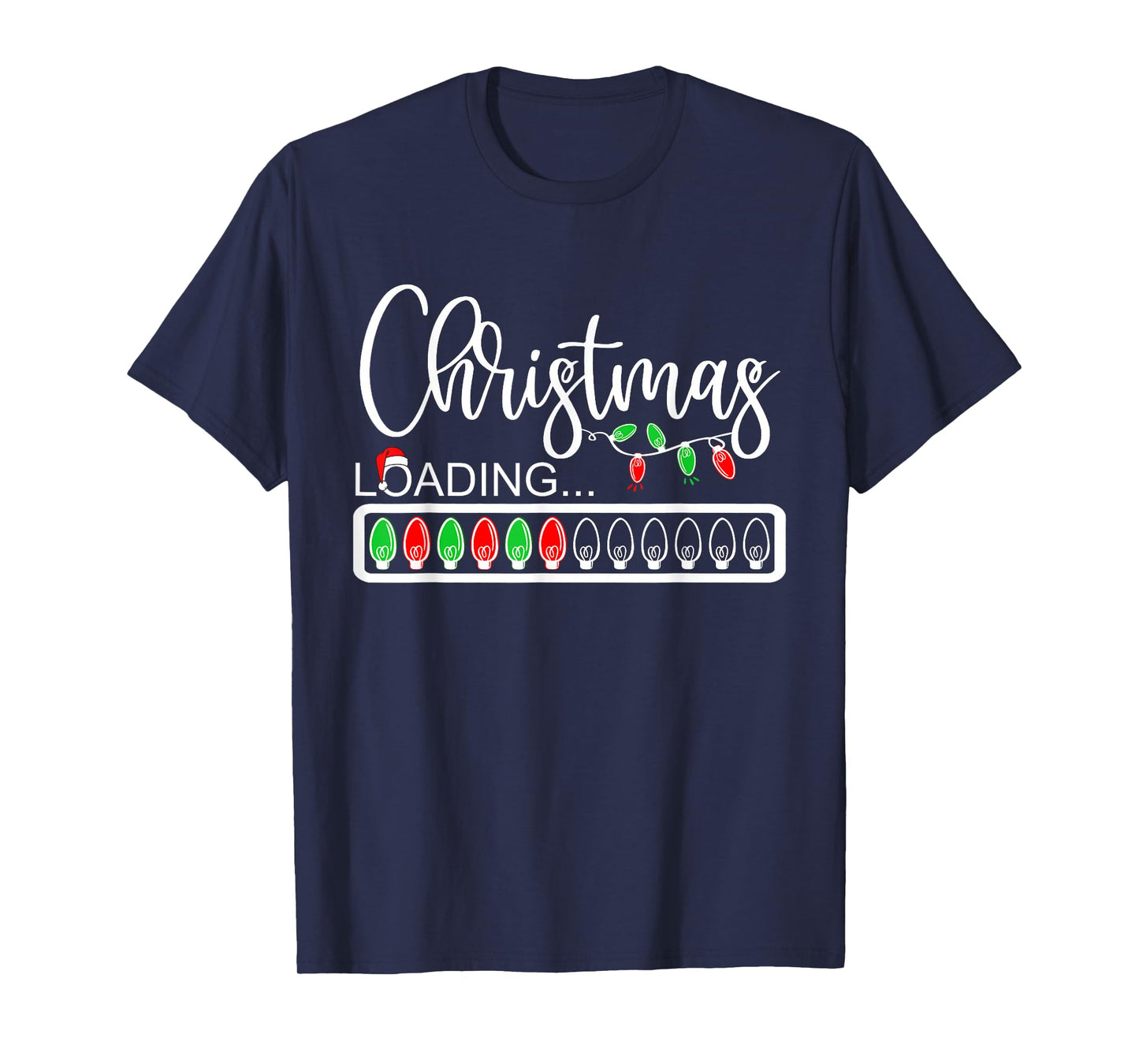Christmas Break Loading Funny Xmas Holiday Teachers Women T-Shirt