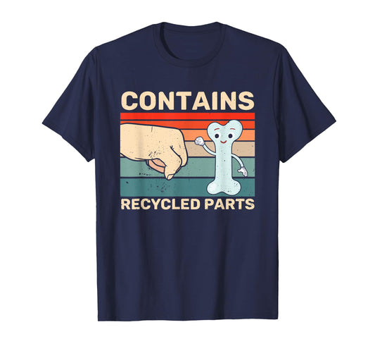 Contains Recycled Parts Bone Marrow Transplant Recipient T-Shirt