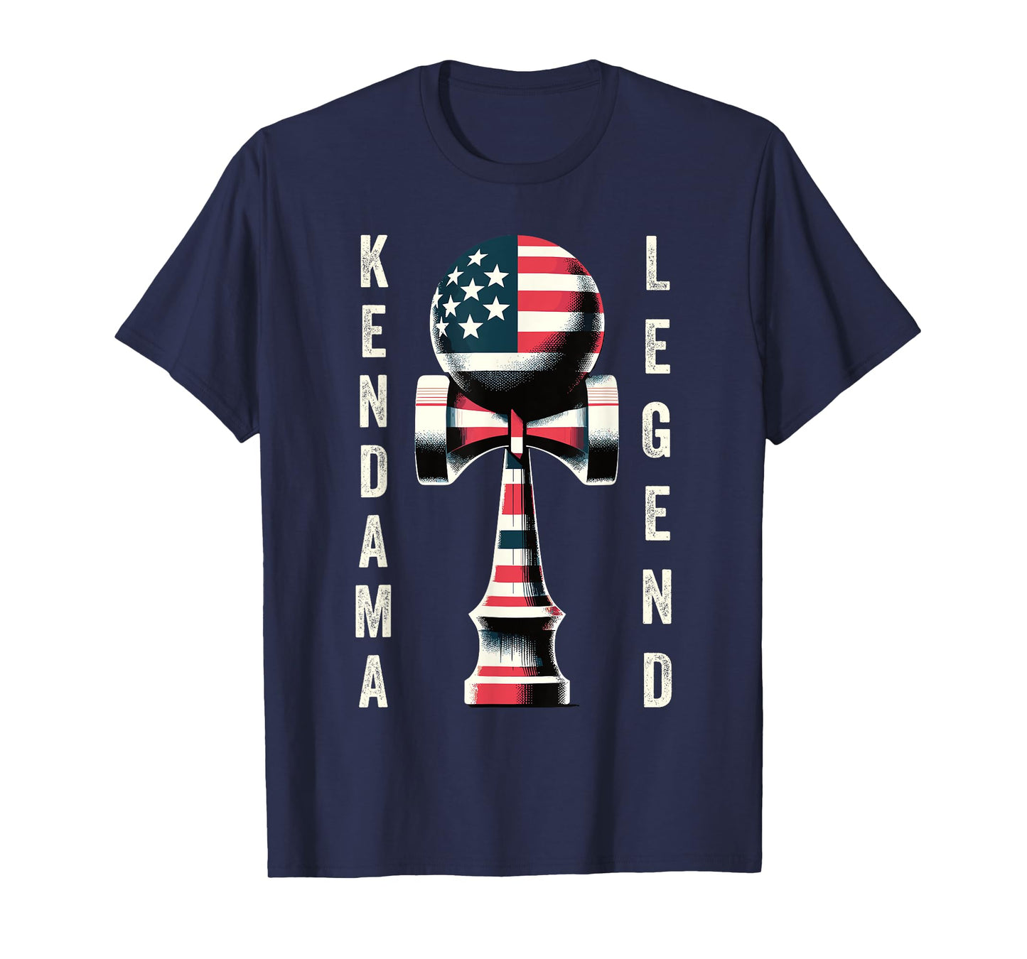 Kendama Legend American Flag Kendama Player T-Shirt