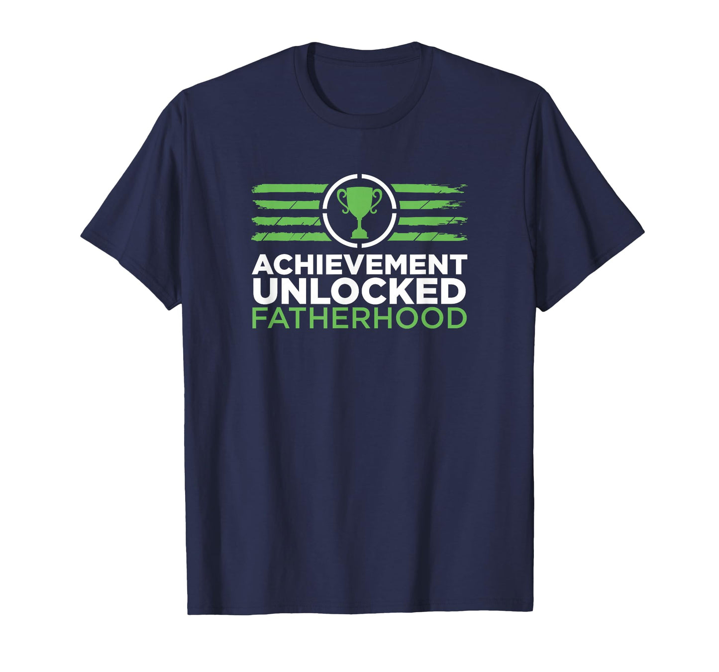 Achievement Unlocked Fatherhood Future Gamer Daddy T-Shirt