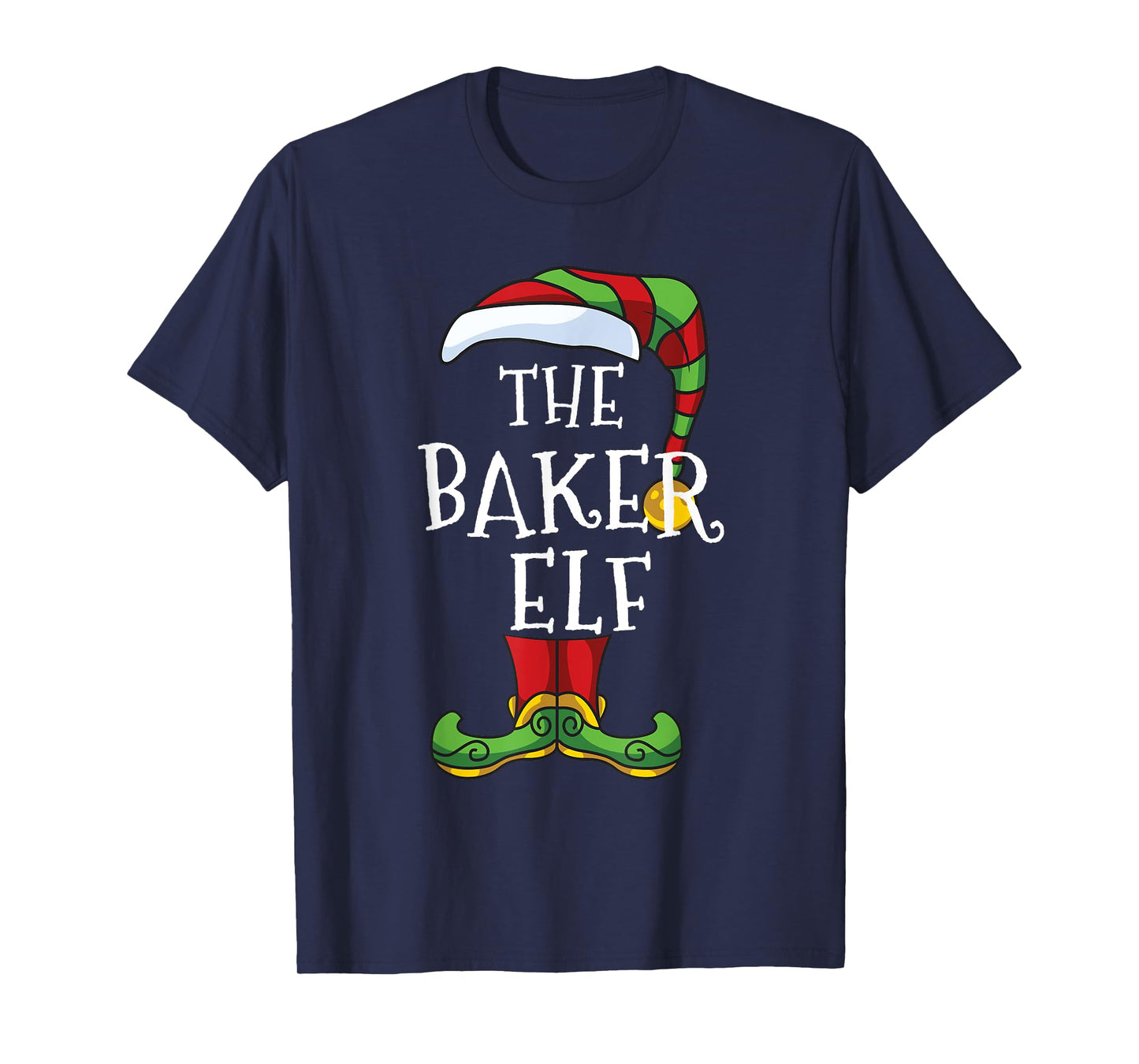 Baker Elf Family Matching Christmas Funny Baking T-Shirt