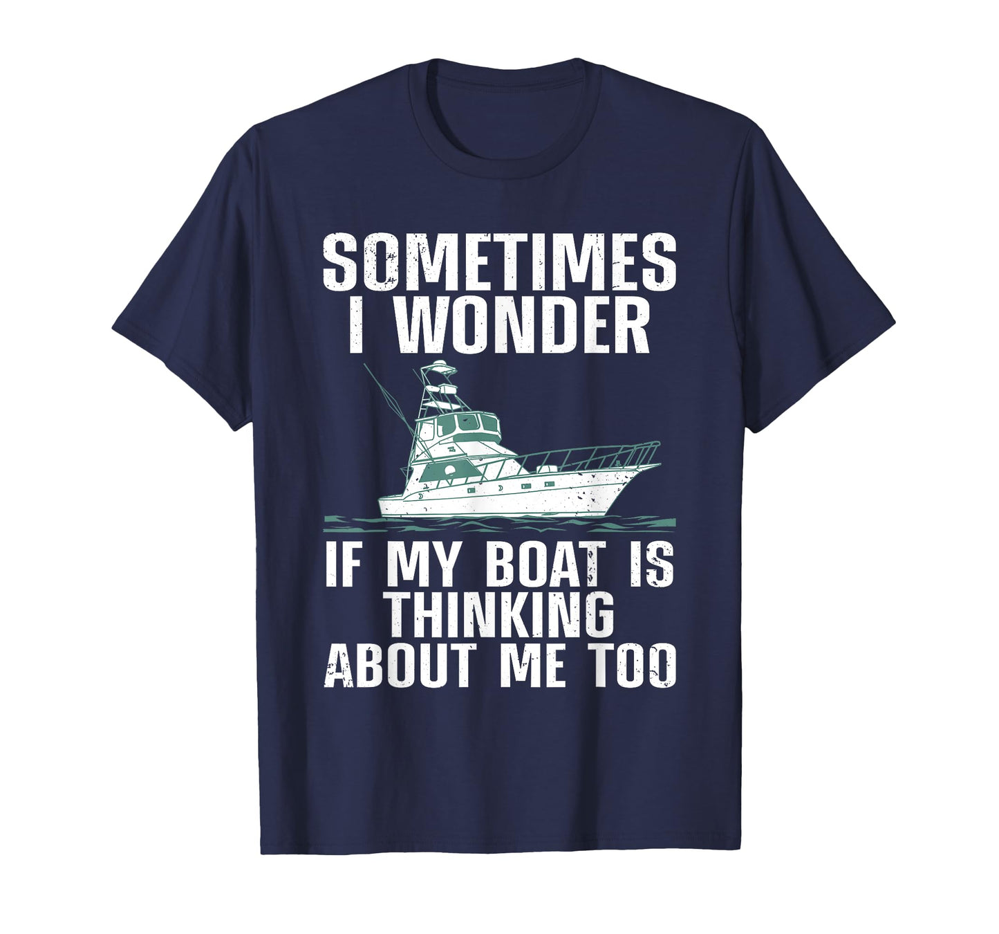 Cute Boating Art For Men Women Boat Captain Sailboat Owners T-Shirt