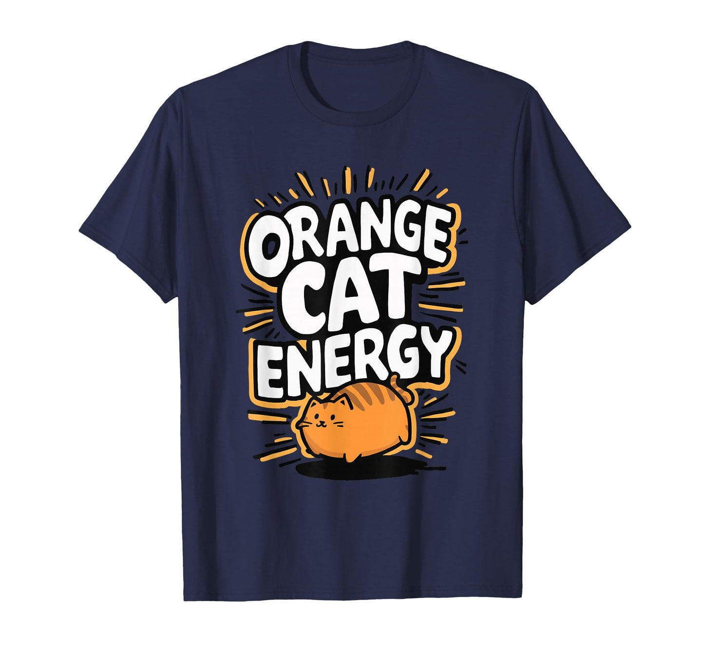 Orange Cat Energy T-Shirt