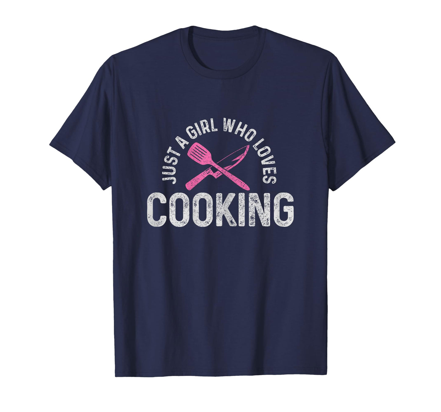 Chef Just A Girl Who Loves Cooking Cooking Chef Gift T-Shirt