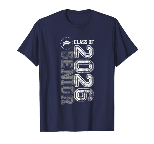 Senior Year 2026 American Flag USA Graduation Class Of 2026 T-Shirt