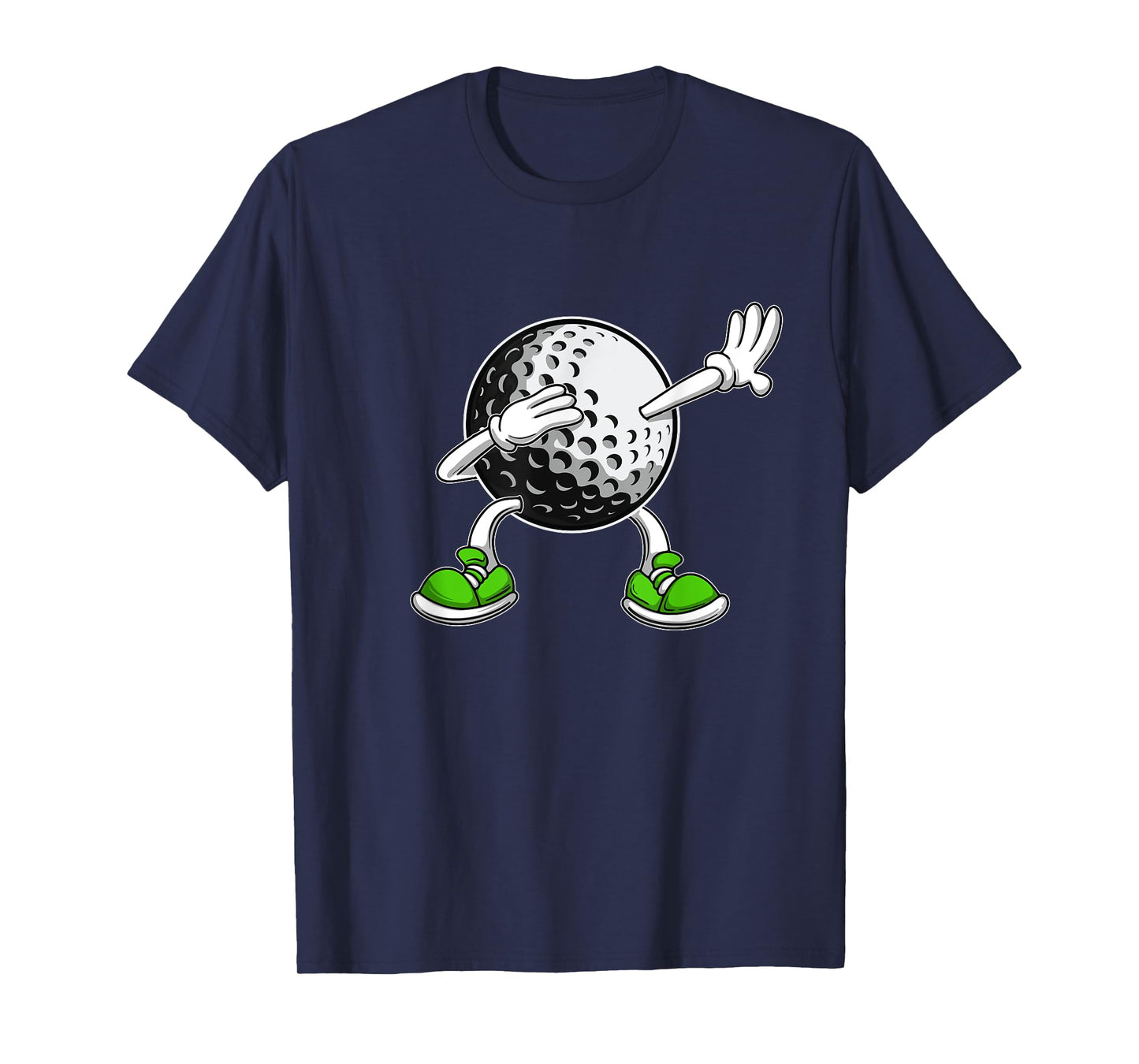 Dabbing Golf Ball - Golf Lover Golfing Golfer Putter T-Shirt