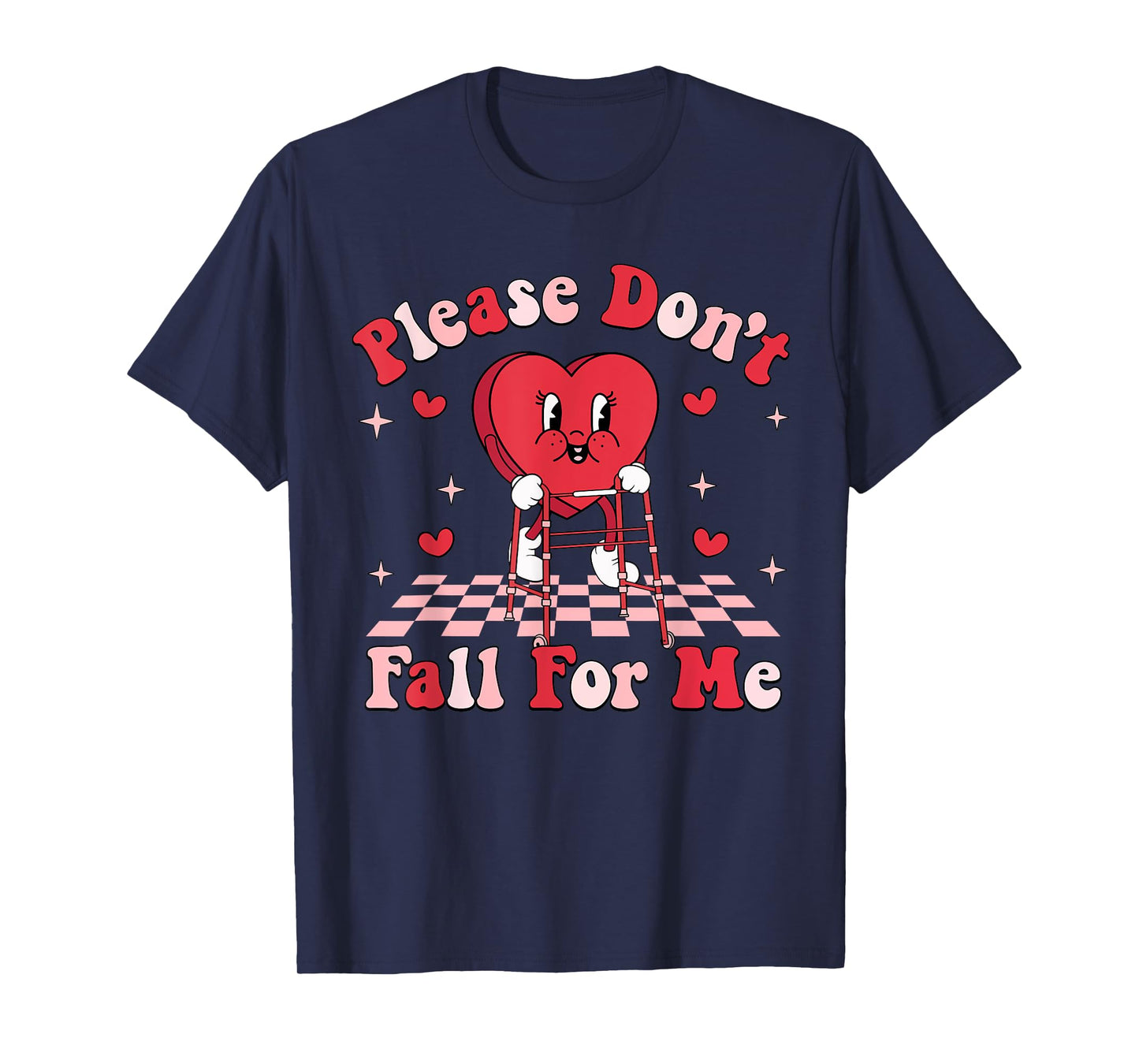 Cute Funny Please Don't Fall For Me PT Physical Therapists T-Shirt