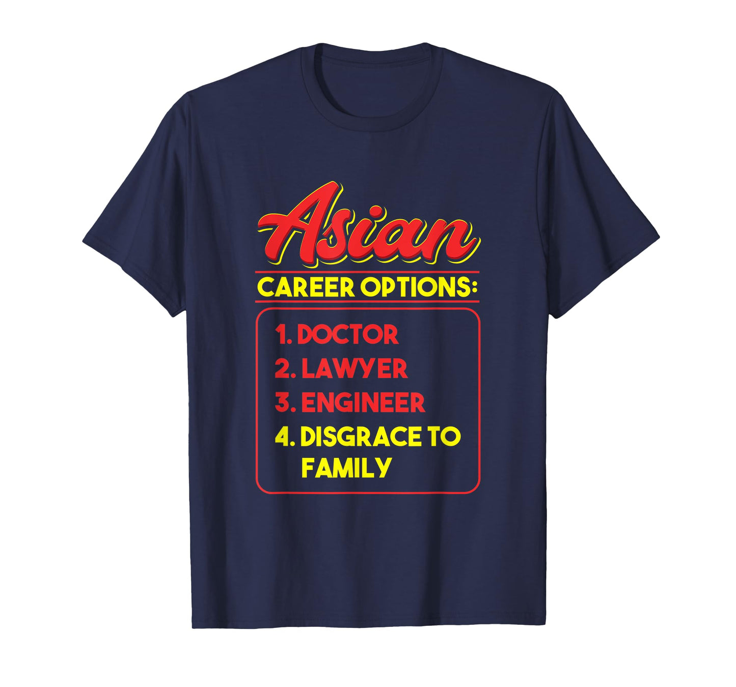 Asian Career Options Japanese Heritage Humor Pride Chinese T-Shirt