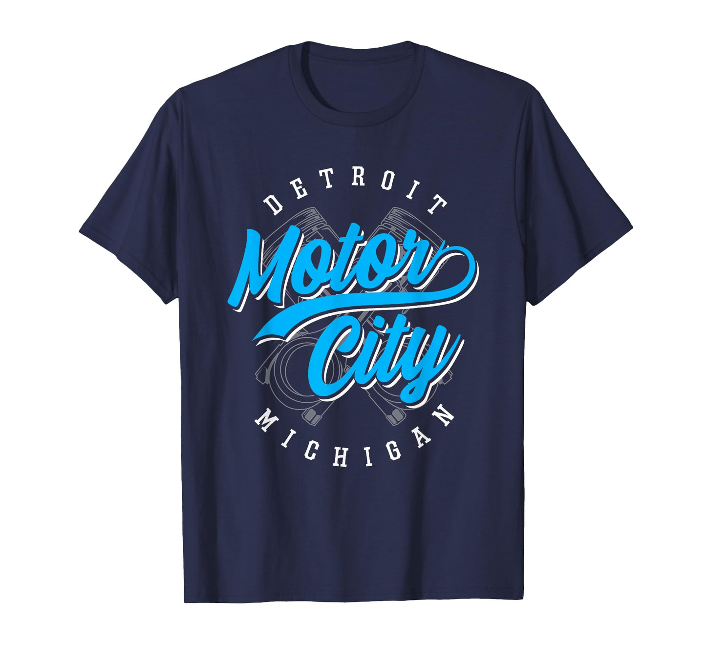Classic Detroit Motor City Michigan Michiganians Pride Gift T-Shirt