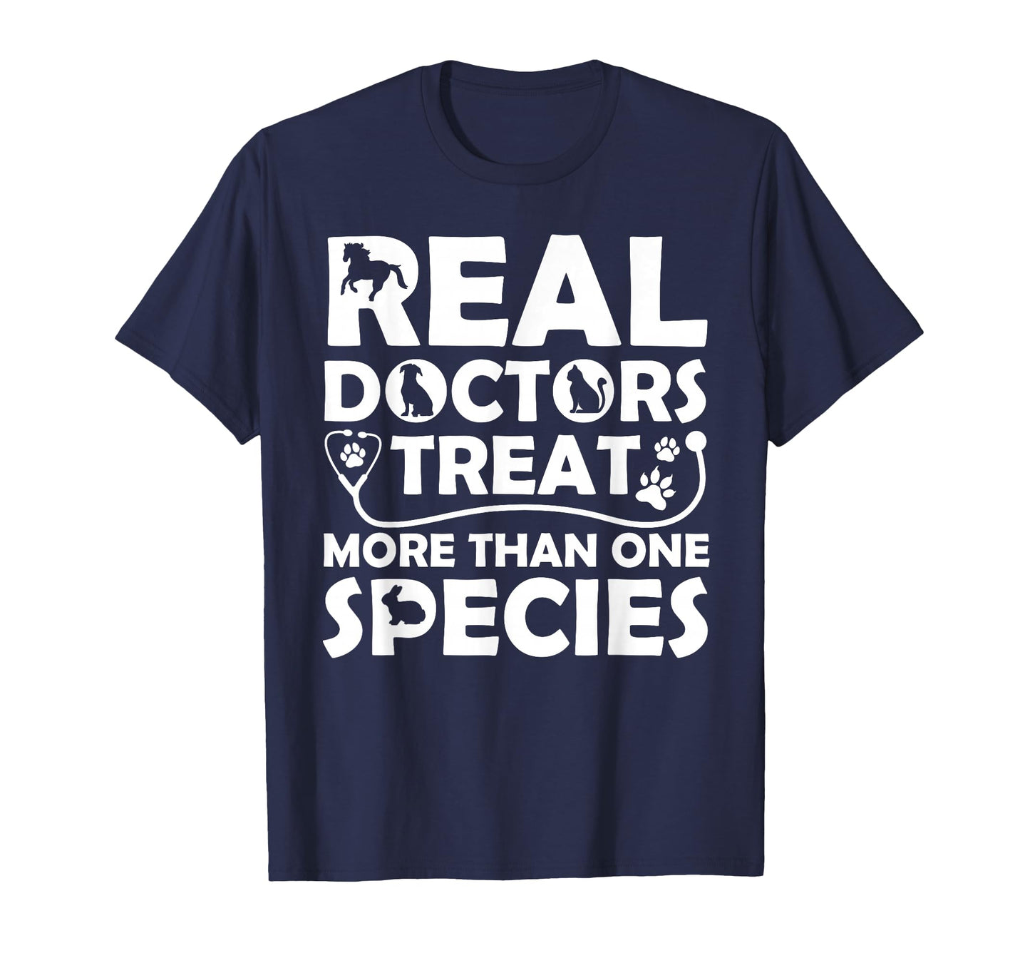 Cool Veterinarian Design For Men Women Veterinary Pet Doctor T-Shirt