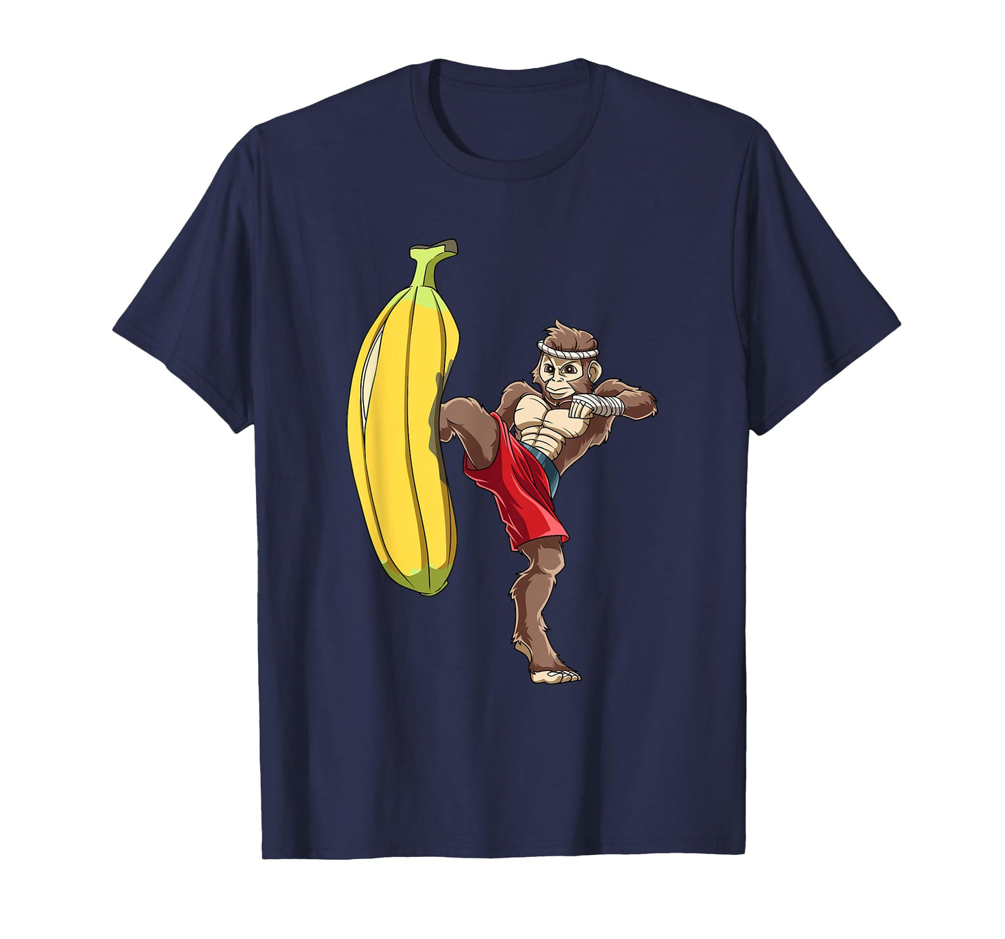 Funny Muay Thai Monkey - Thai Boxing Ape T-Shirt