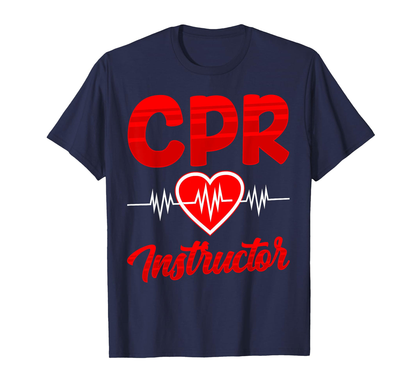 Cpr Instructor Course Coach Care Emergency First Aid T-Shirt