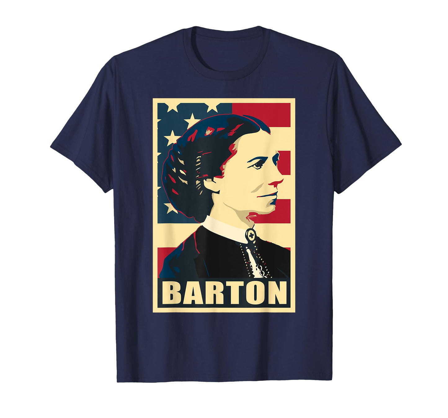Clara Barton. Iconic American Woman. T-Shirt