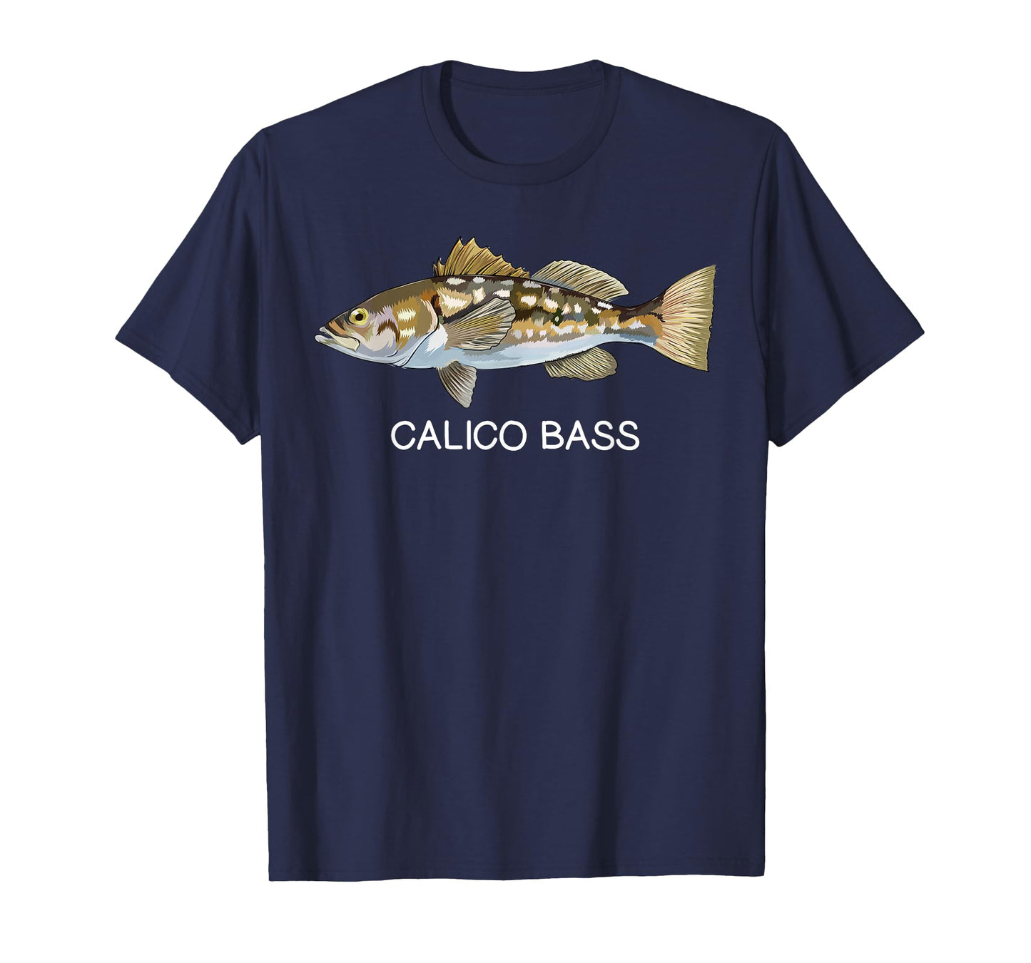 Calico Bass Saltwater Game Fish T-Shirt