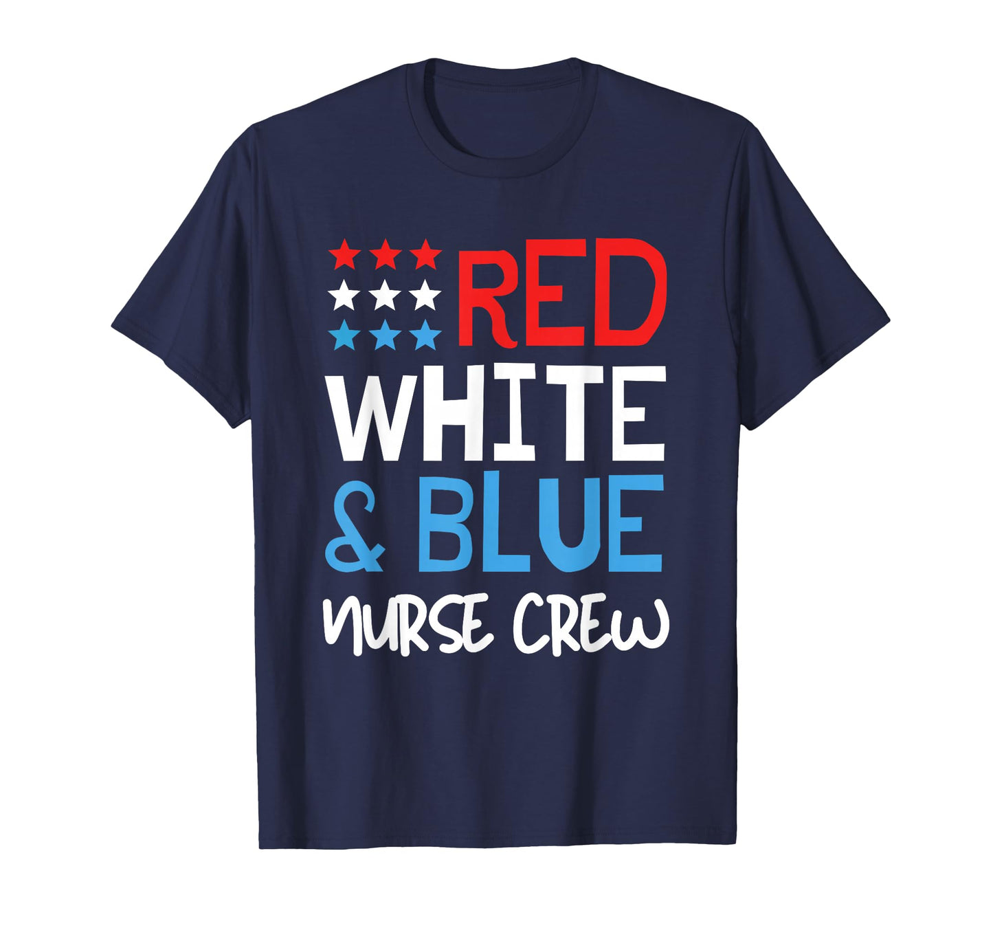 4th Of July Nurse Crew Scrub Tops Patriotic Nurses Matching T-Shirt