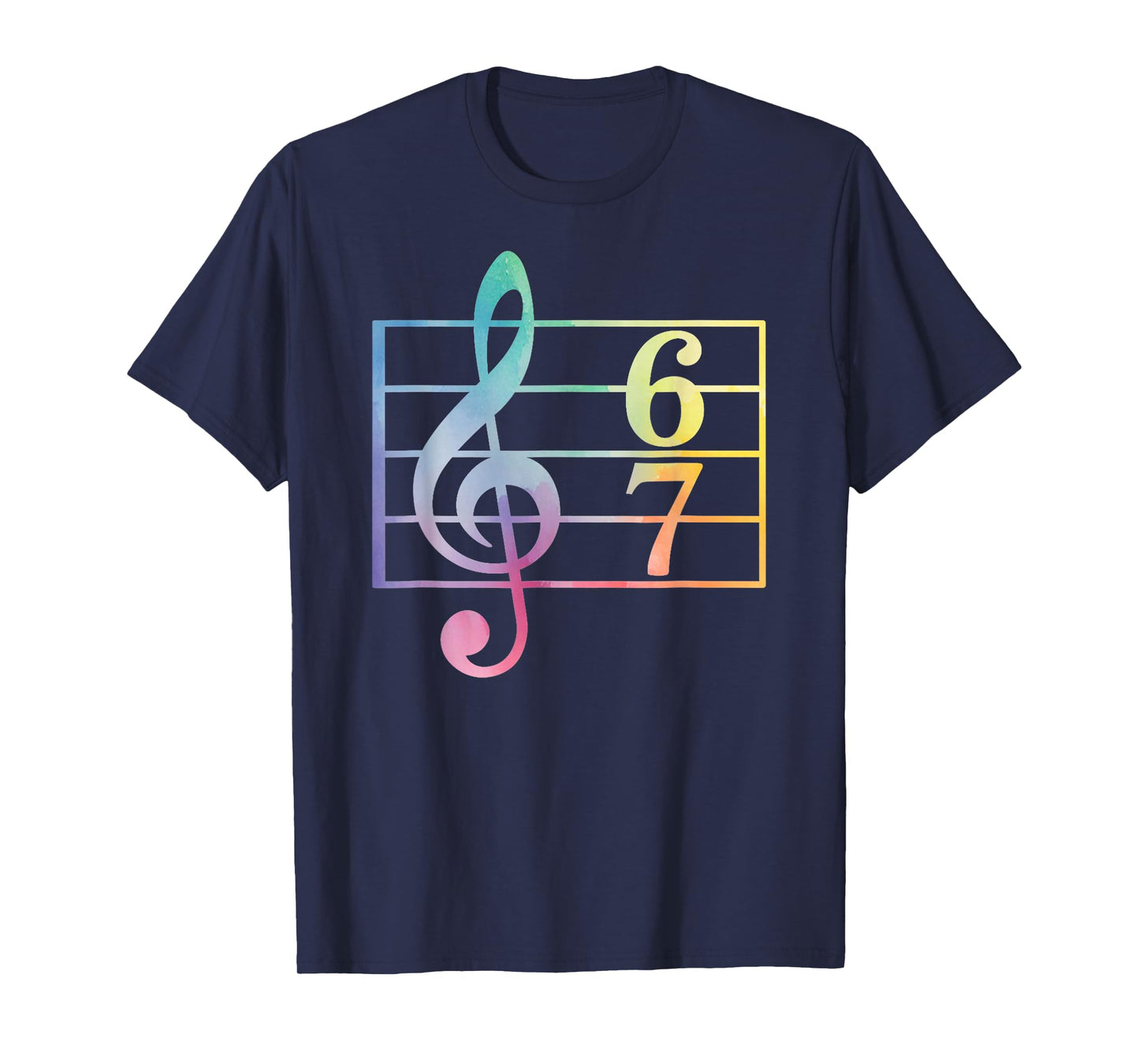 67 Music Meme Slang Six Seven Music Teacher Funny Musician T-Shirt