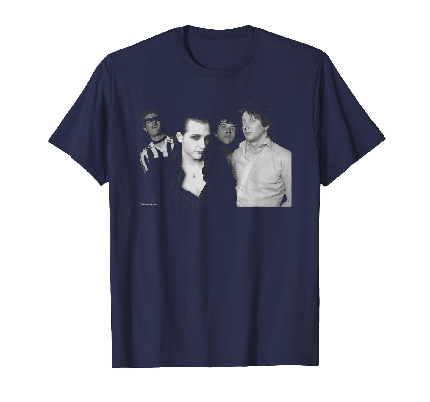 The Damned Rock Band Portrait By Allan Ballard T-Shirt