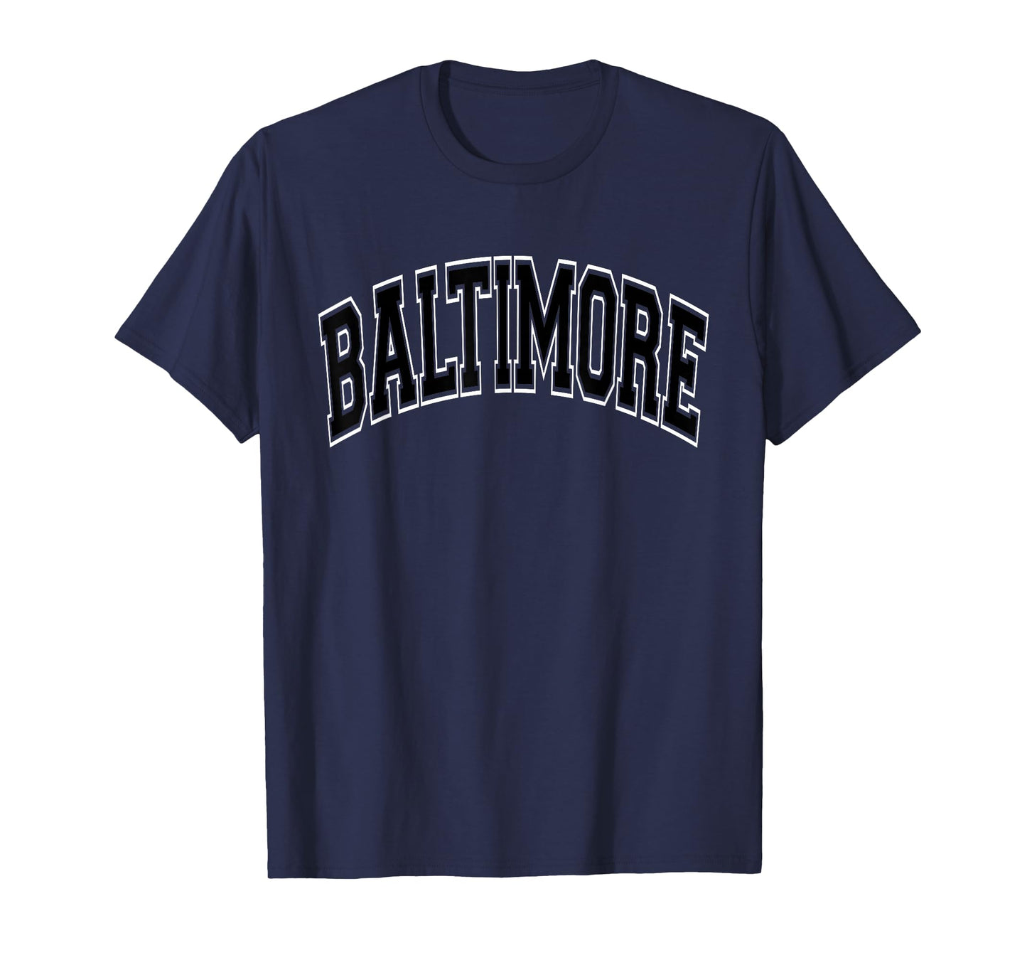 Baltimore Arched Text T-Shirt