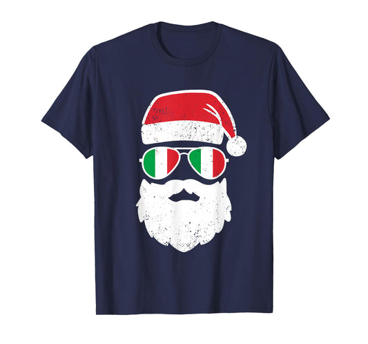 Funny Italian Christmas Pajama Funny Italian Matching Family T-Shirt