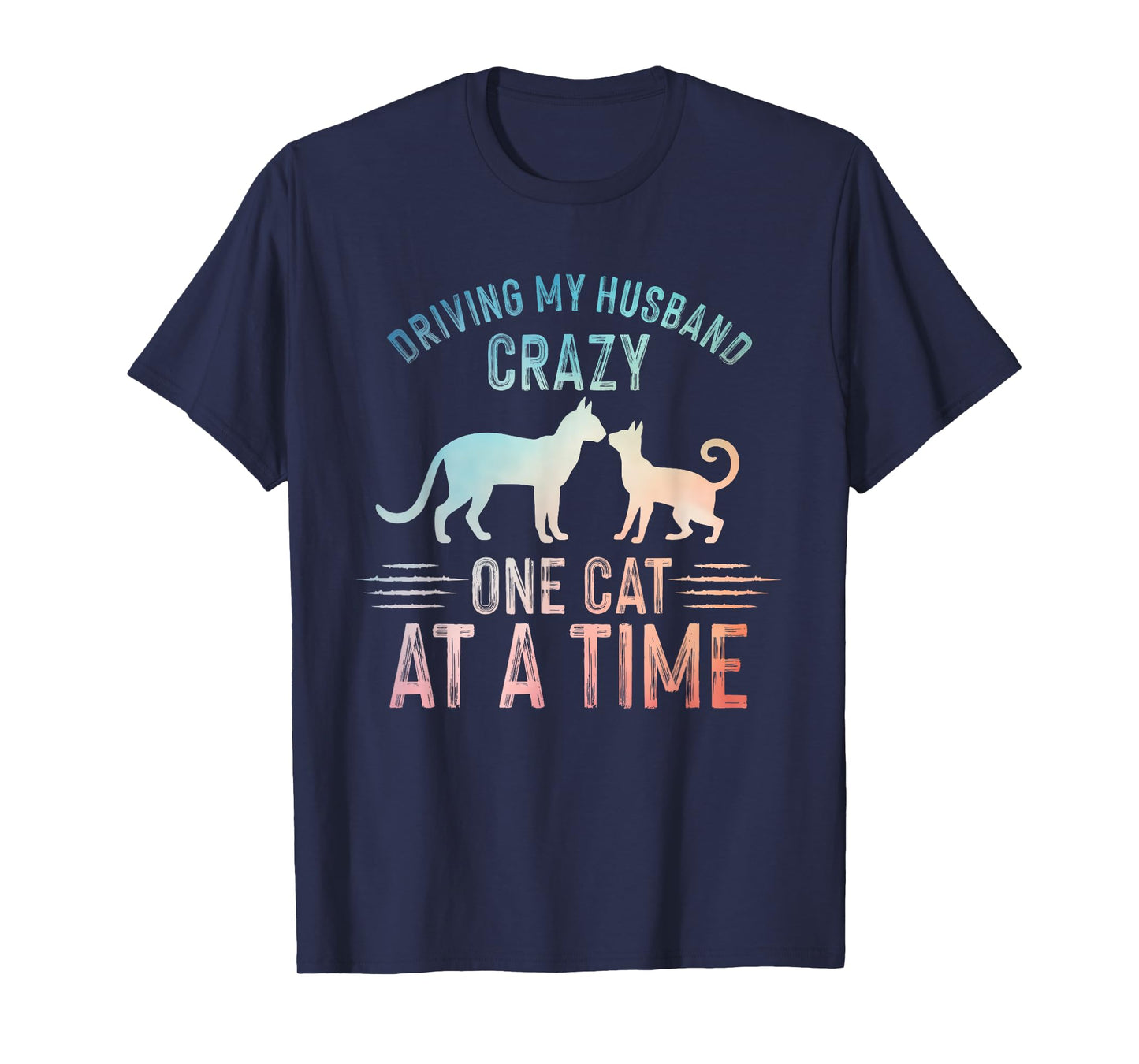 Funny Cat Art For Mom Mama Women Crazy Cat Lady Cat Lovers T-Shirt
