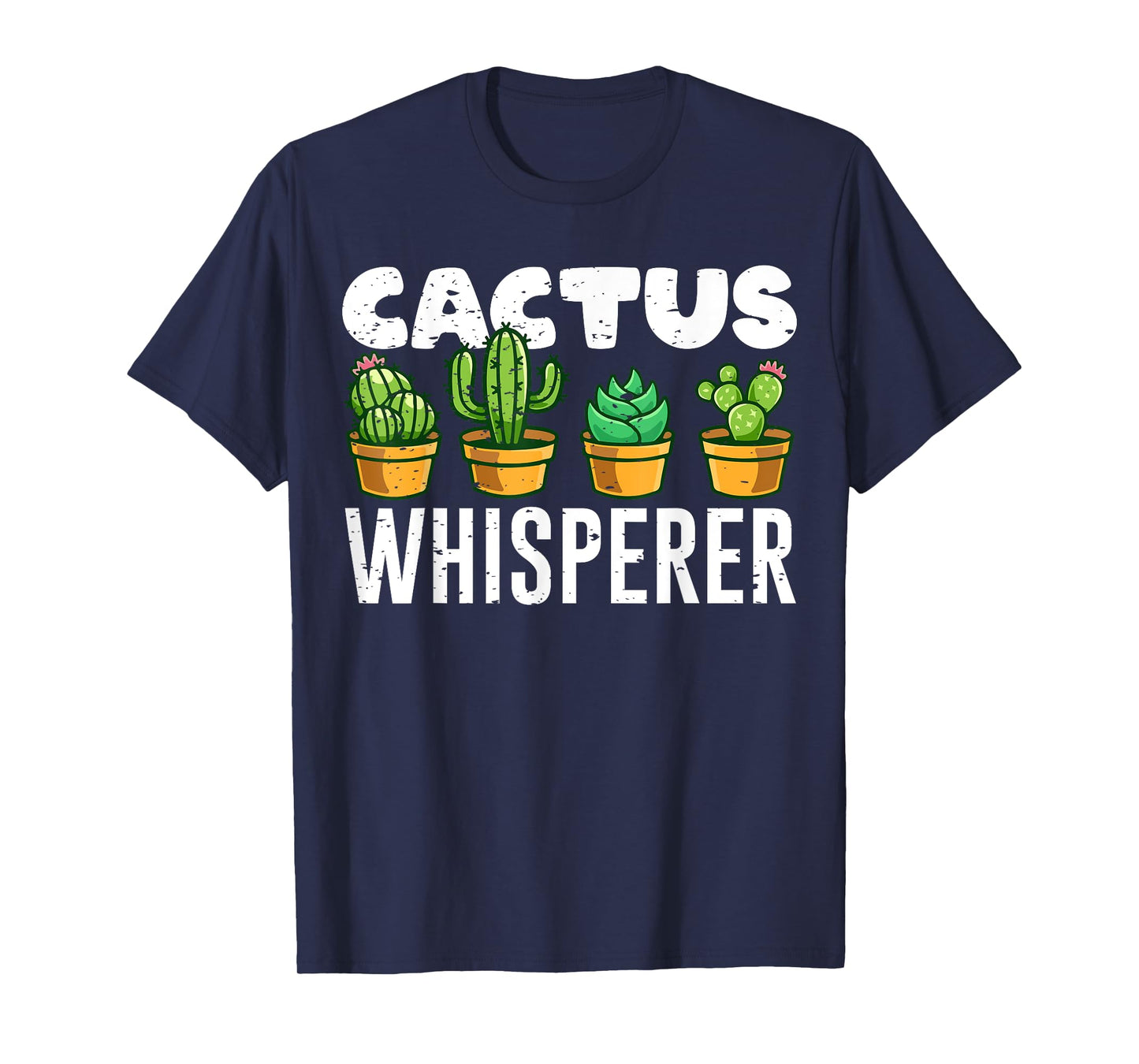 Cute Cactus Whisperer Funny Botany Succulents Lovers Outfit T-Shirt