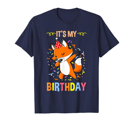 Its My Birthday Fox T-Shirt