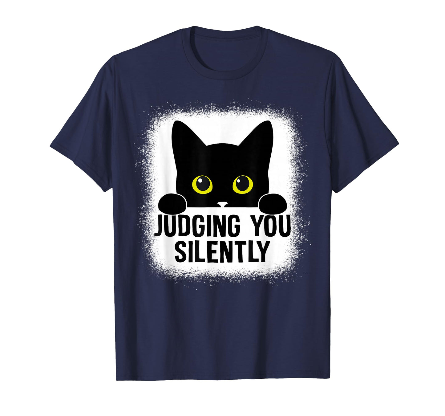 Funny Cat Judging You Silently Sarcastic Cat T-Shirt