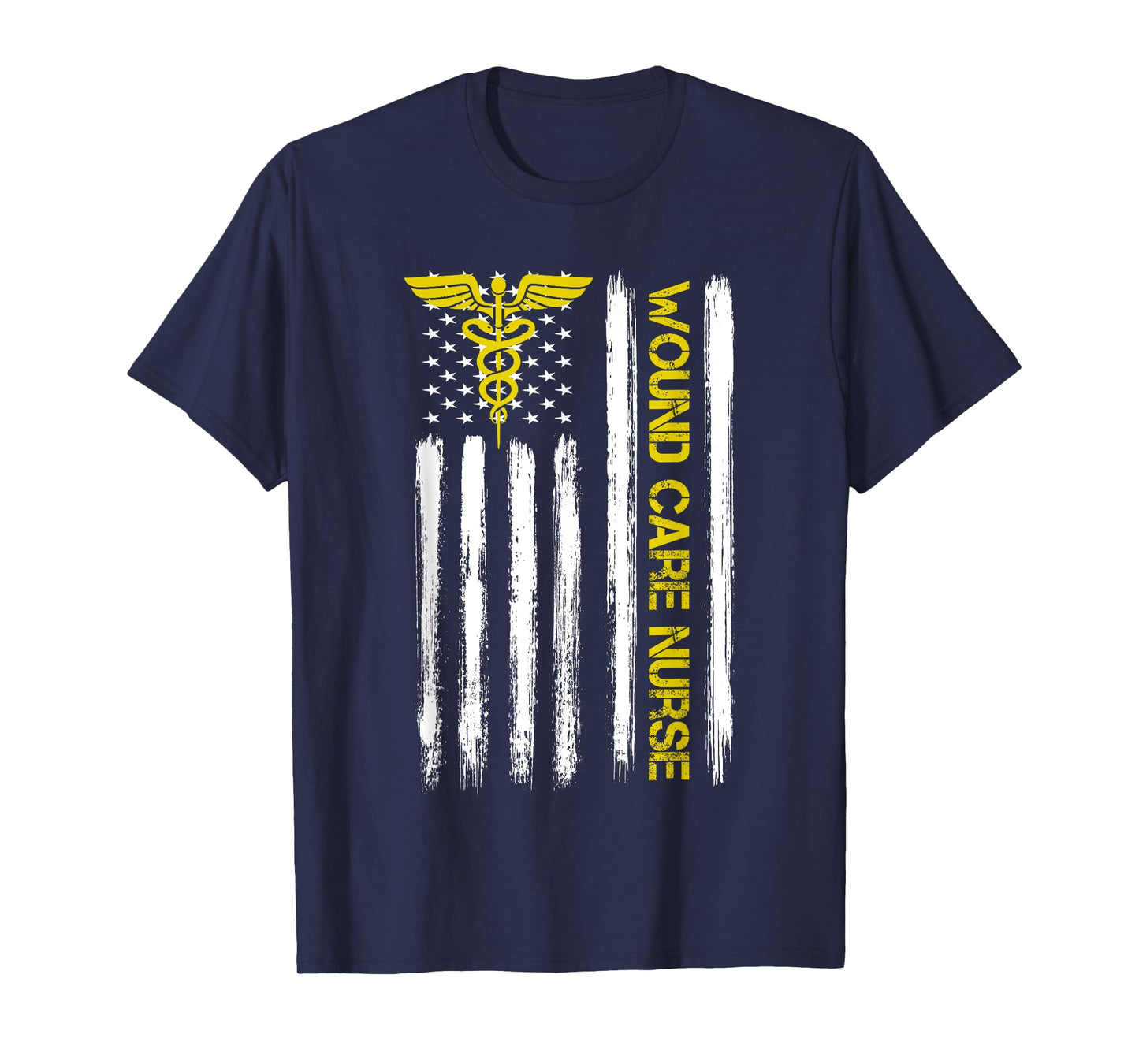 American Flag Wound Care Nurse | Nursing Department Wound T-Shirt