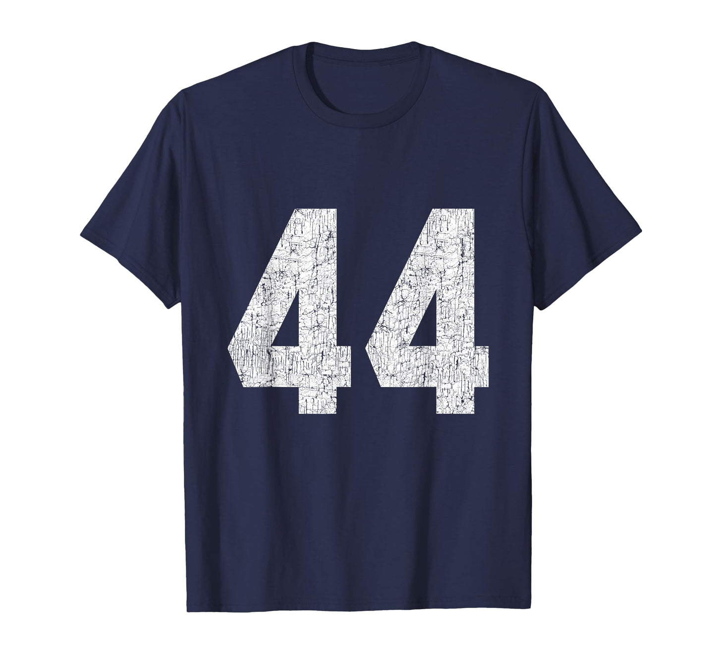 #44 Jersey Uniform Varsity Sports Number, 44th Birthday T-Shirt