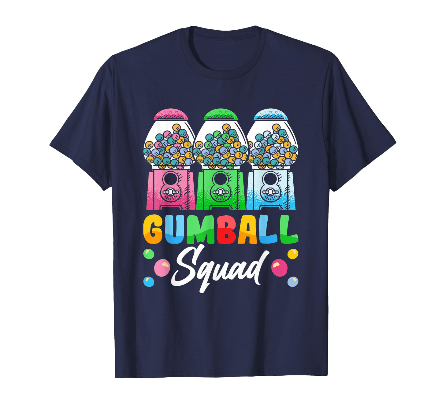 "Gumball Squad" Funny Gumball Machine T-Shirt