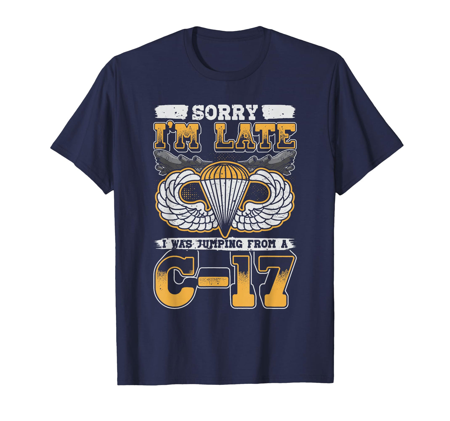 Airborne Division Paratrooper C-17 T-Shirt