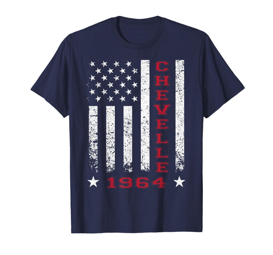 Jersey Style Chevelle 64 1964 Old School Muscle Cars T-Shirt